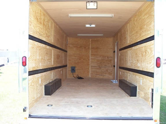 Elite 20 Foot Enclosed Trailer with Awning - 439 - American 
