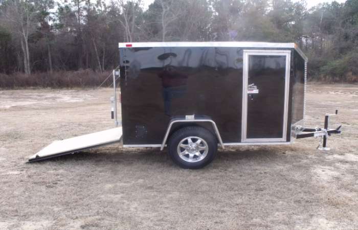 enclosed motorbike trailer